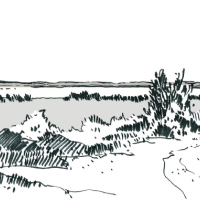 croquis paysager